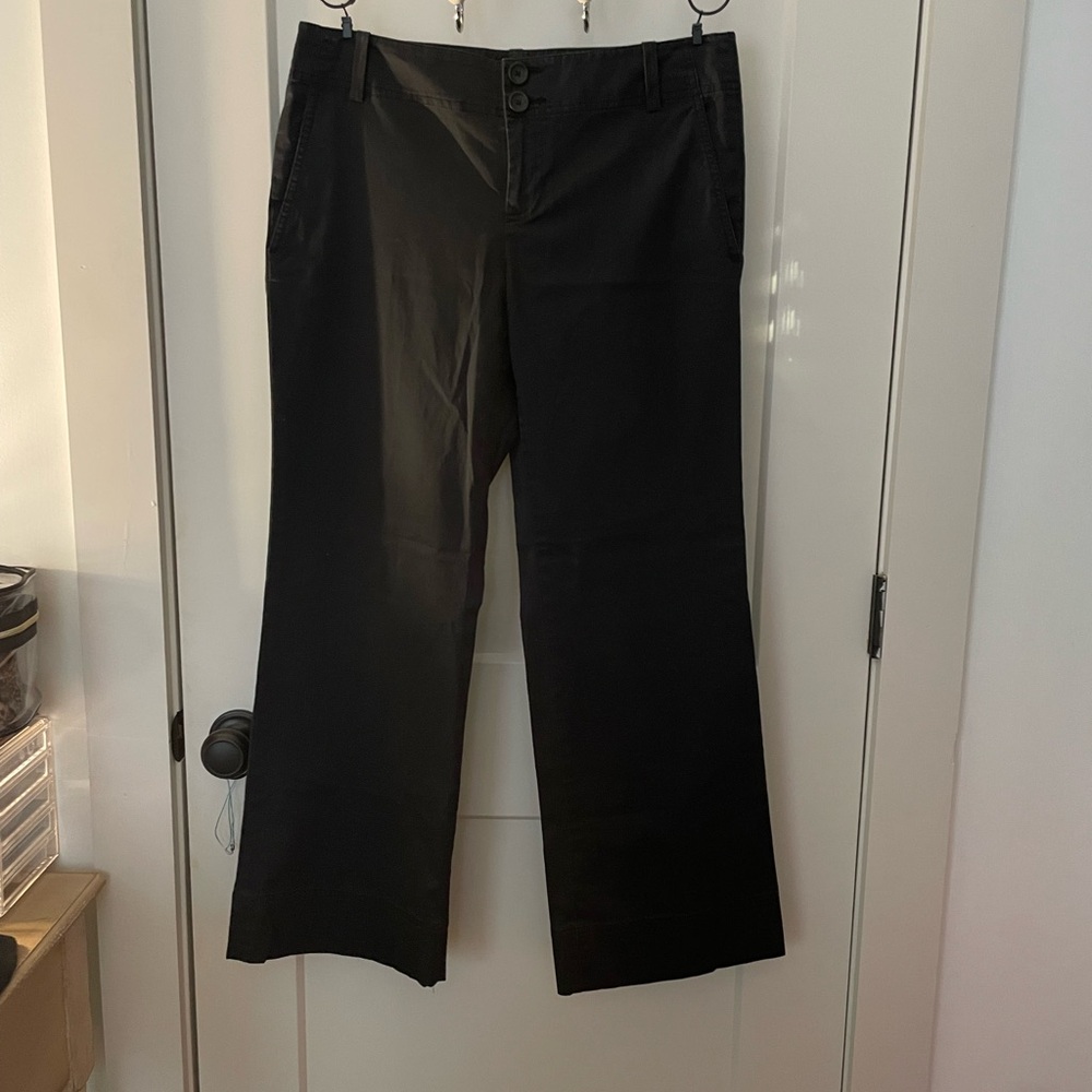 Banana Republic Black Stretch Trousers